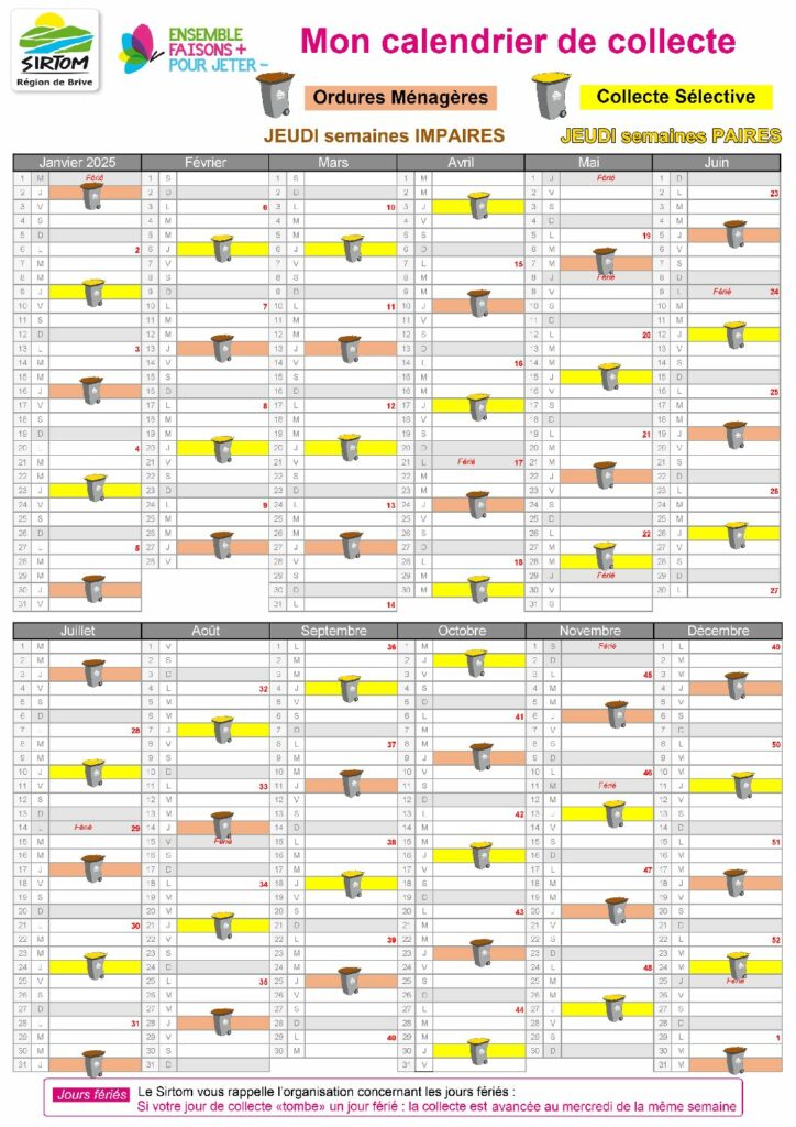 CALENDRIER 2025 OM pdf
